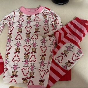 Hannah Anderson Kids Pajamas Cindy Lou Who size 6/7